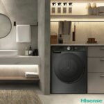 Hisense WD5S1045BB 10.5/6kg, Washer Dryer, D Rated in Black