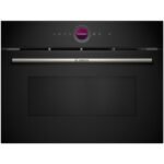 Bosch CEG732XB1B Series 8 Built-In Microwave & Grill Black