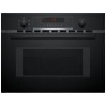Bosch CMA583MB0B Serie 4 Built-in microwave oven with hot air 60 x 45 cm Black