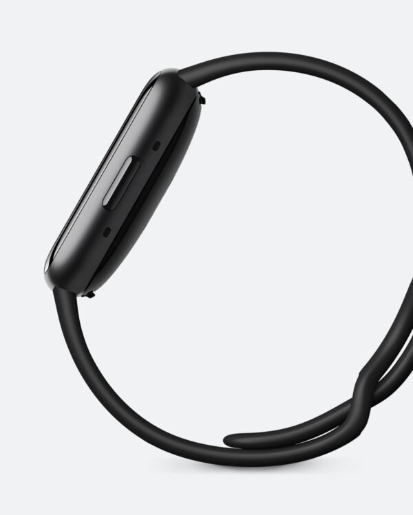 Fitbit Versa 4 Smartwatch 40.5mm Bluetooth Black/Graphite Aluminium – Built-in GPS, 6+ Day Battery