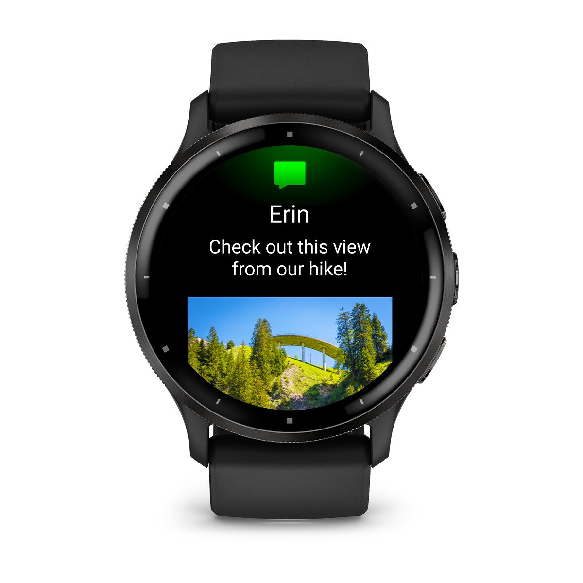Garmin Venu 3 45mm GPS Smartwatch – 1.4" AMOLED, Up to 14 Days Battery – Slate/Black (010-02784-01)