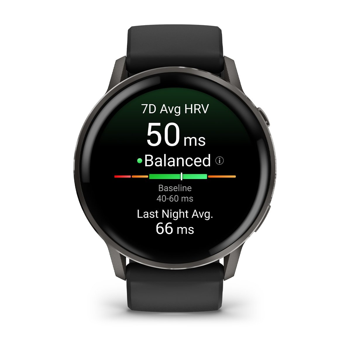 Garmin Venu 4 GPS Smartwatch 45mm Bluetooth Slate with Black Band – 1.4" AMOLED, ECG, LED Flashlight