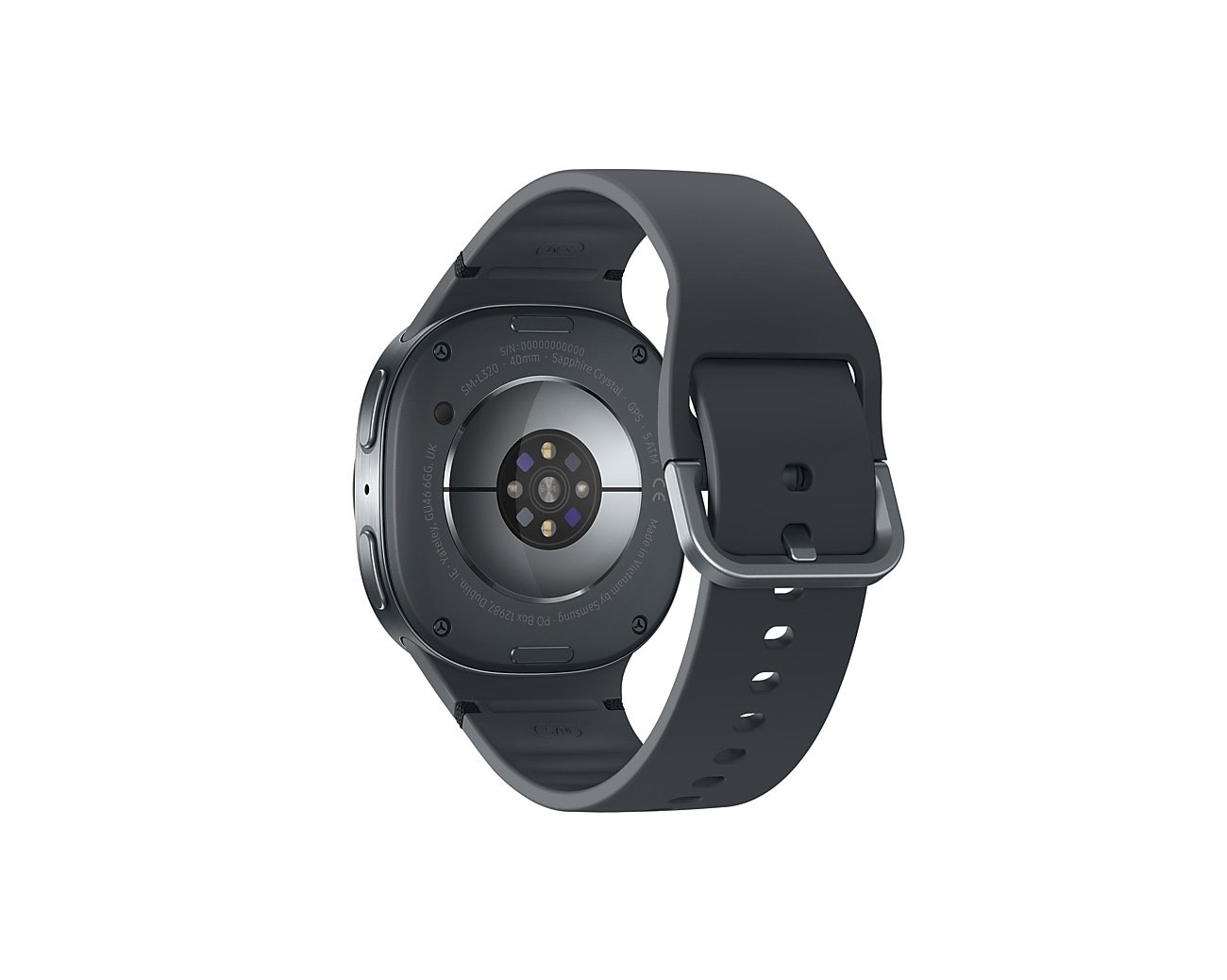 Samsung Galaxy Watch8 Smartwatch 40mm Bluetooth Graphite – 1.3" Super AMOLED, Dual-Frequency GPS