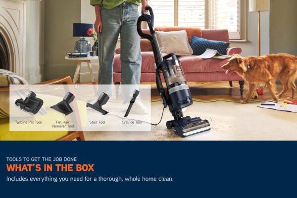 Vax LiftOut Multi Pet-Design Corded Upright Vacuum Cleaner CDUP-LOPA, 2L Bin, Lift-Out Canister, Pet Tools